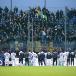CITTADELLA-HELLAS VERONA 04-05-2019. LASQUADRA SOTTO LA CURVA. SILPRESS
