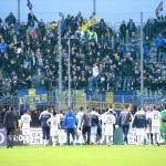 CITTADELLA-HELLAS VERONA 04-05-2019. LASQUADRA SOTTO LA CURVA. SILPRESS
