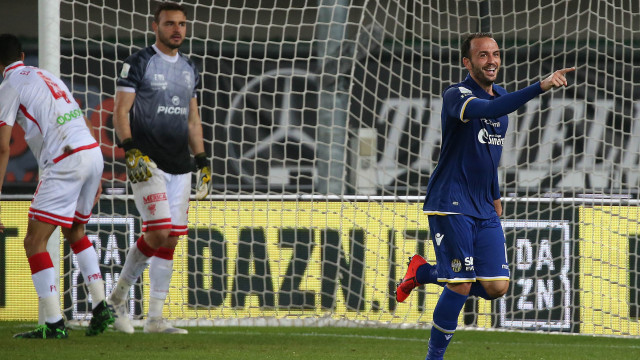 HELLAS VERONA-PERUGIA 18-05-2019 ESULTANZA DI GIAMPAOLO PAZZINI. SILPRESS