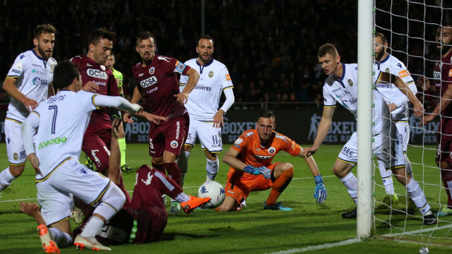 CITTADELLA-HELLAS VERONA 30-05-2019 MISCHIA IN AREA DEL CITTADELLA. SILPRESS