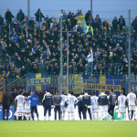 CITTADELLA-HELLAS VERONA 04-05-2019. LASQUADRA SOTTO LA CURVA. SILPRESS
