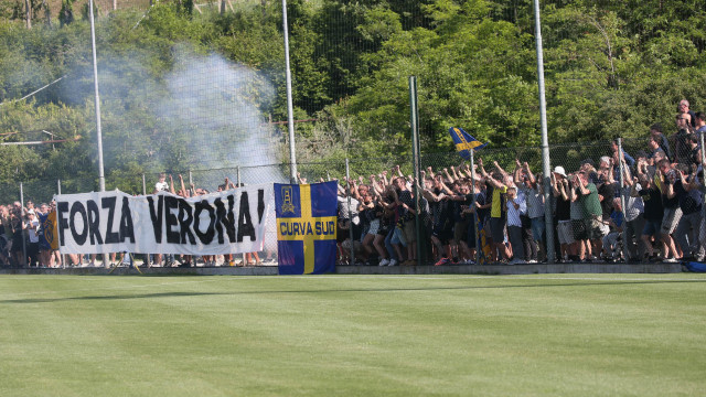 tifosi allenamento castelnuovo del garda