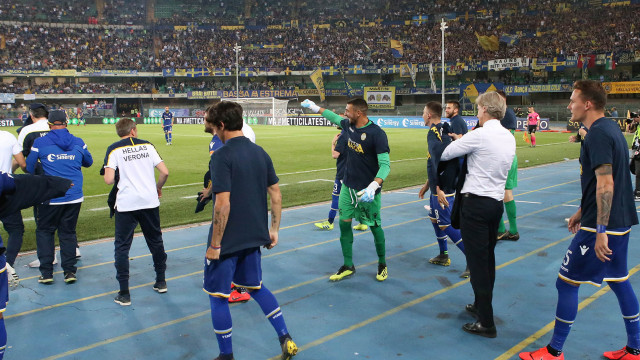 HELLAS VERONA-CITTADELLA 02-06-2019 ESULTANZA PER LA PROMOZIONE IN A. SILPRESS