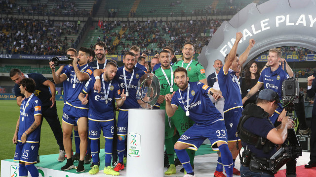 HELLAS VERONA-CITTADELLA 02-06-2019 ESULTANZA PER LA PROMOZIONE IN A. SILPRESS