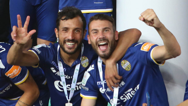 HELLAS VERONA-CITTADELLA 02-06-2019 ESULTANZA PER LA PROMOZIONE IN A. SILPRESS