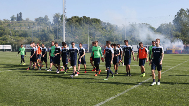 HELLAS VERONA 01-06-2019 ALLENAMENTO CON I LORO TIFOSI. SILPRESS