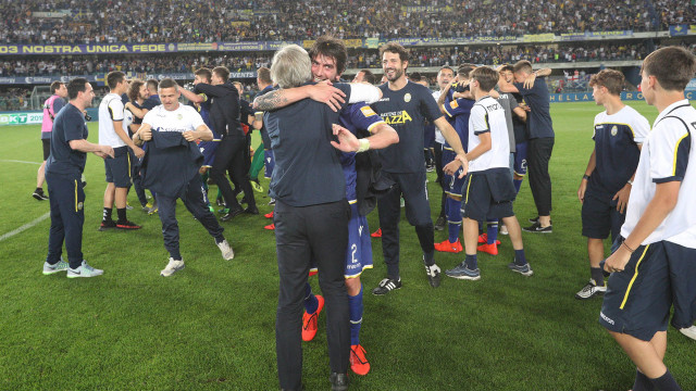 HELLAS VERONA-CITTADELLA 02-06-2019 ESULTANZA PER LA PROMOZIONE IN A. SILPRESS