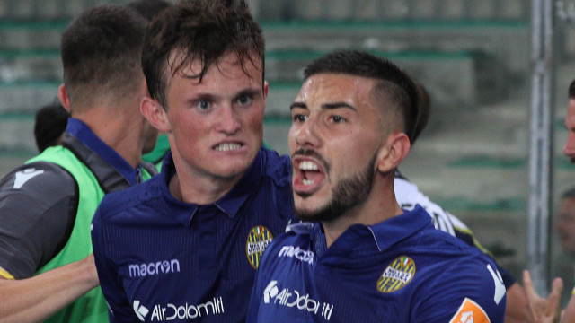 HELLAS VERONA-CITTADELLA 02-06-2019 ESULTANZA DI HENDERSON E ZACCAGNI. SILPRESS