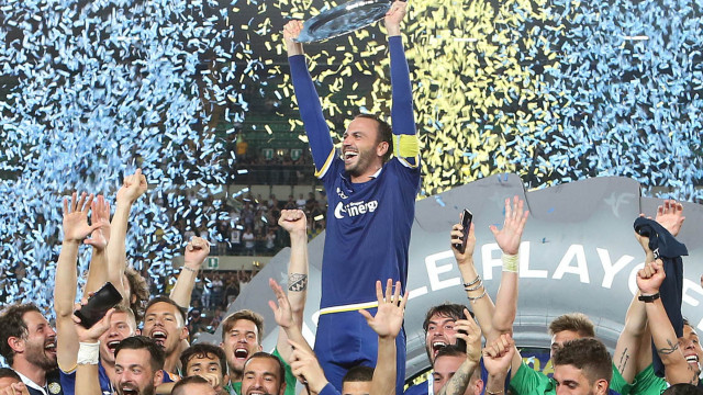 HELLAS VERONA-CITTADELLA 02-06-2019 ESULTANZA PER LA PROMOZIONE IN A. SILPRESS