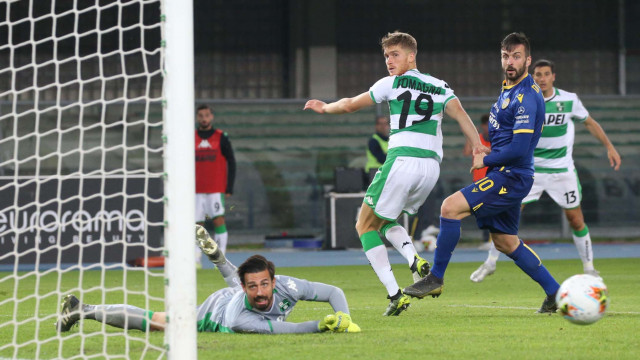 HELLAS VERONA-SASSUOLO 25-10-2019. SAMUEL DI CARMINE. SILPRESS