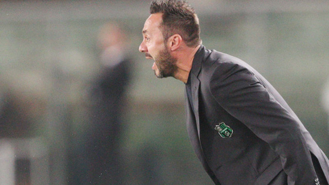HELLAS VERONA-SASSUOLO 25-10-2019. ROBERTO DE ZERBI. SILPRESS