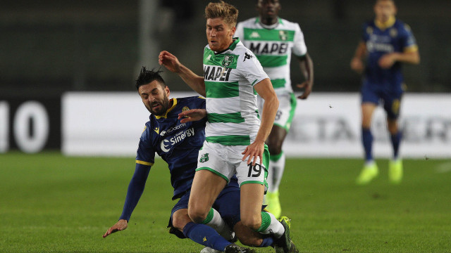 HELLAS VERONA-SASSUOLO 25-10-2019. SAMUEL DI CARMINE. SILPRESS
