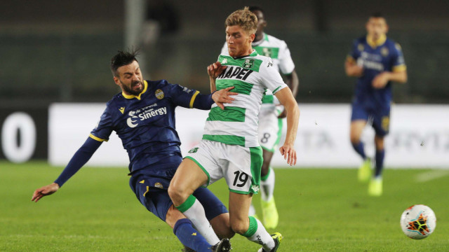 HELLAS VERONA-SASSUOLO 25-10-2019. SAMUEL DI CARMINE. SILPRESS