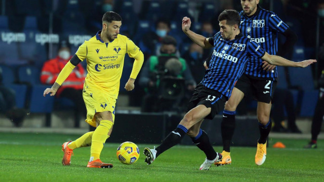 Foto Mariani- Moroni - Silpress 28.11 2020, Campionato Serie A Tim 2020 - 21 Gewiss Stadium 9 Giornata - Atalanta / Hellas Verona - nella foto , REMO FREULER