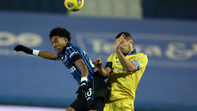 Foto Mariani- Moroni - Silpress 28.11 2020, Campionato Serie A Tim 2020 - 21 Gewiss Stadium 9 Giornata - Atalanta / Hellas Verona - nella foto , JOHAN MOJICA