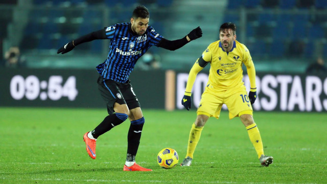 Foto Mariani- Moroni - Silpress 28.11 2020, Campionato Serie A Tim 2020 - 21 Gewiss Stadium 9 Giornata - Atalanta / Hellas Verona - nella foto , Jose Luis palomino