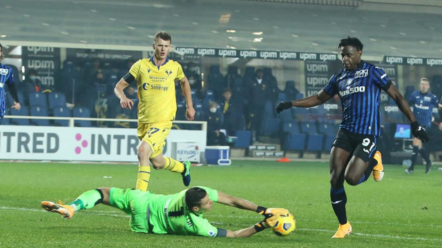 Foto Mariani- Moroni - Silpress 28.11 2020, Campionato Serie A Tim 2020 - 21 Gewiss Stadium 9 Giornata - Atalanta / Hellas Verona - nella foto , DUVAN ZAPATA