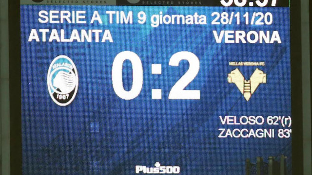 Foto Mariani- Moroni - Silpress 28.11 2020, Campionato Serie A Tim 2020 - 21 Gewiss Stadium 9 Giornata - Atalanta / Hellas Verona - nella foto , finale
