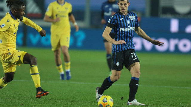 Foto Mariani- Moroni - Silpress 28.11 2020, Campionato Serie A Tim 2020 - 21 Gewiss Stadium 9 Giornata - Atalanta / Hellas Verona - nella foto , REMO FREULER