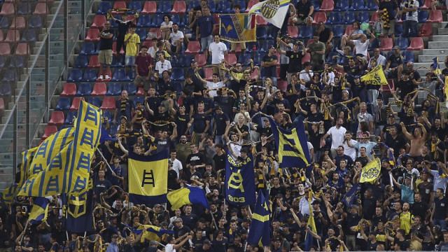 tifosi hellas verona dall'ara bologna