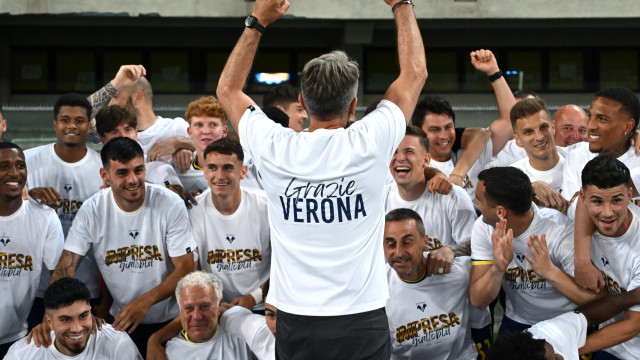 baroni esultanza salvezza hellas verona