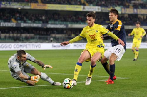 10-03-2018   HELLAS VERONA  -  CHIEVO VERONA CAMPIONATO SERIE A TIM  2017-18  SILPRESS PH ALBERTO MARIANI .