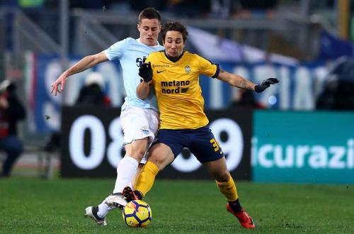 LAZIO-VERONA 19-02-2018 RYDER MATOS. SILPRESS