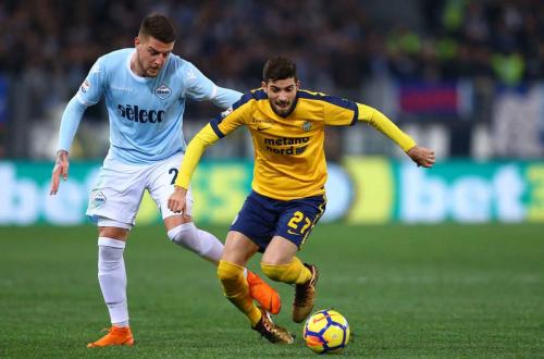 LAZIO-VERONA 19-02-2018 MATTIA VALOTI. SILPRESS