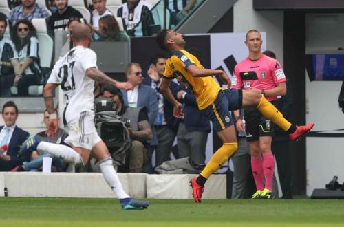 Torino19-05 -2018- Juventus - Hellas Verona  campionato serie; a tim 2017-2018.Alberto mariani - silpress