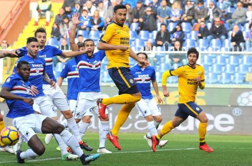 SAMPDORIA-HELLAS VERONA CAMPIONATO SERIE A TIM 2017-2018
