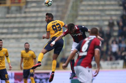 BOLOGNA-VERONA 15-04-2018 MOHAMED FARES. SILPRESS/ALBERTO MARIANI