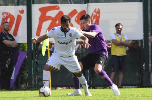 Amichevole Fiorentina-Verona, Kevin Laribi e Kevin Diks