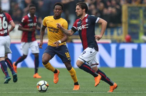 BOLOGNA-VERONA 15-04-2018 AARONS. SILPRESS/ALBERTO MARIANI