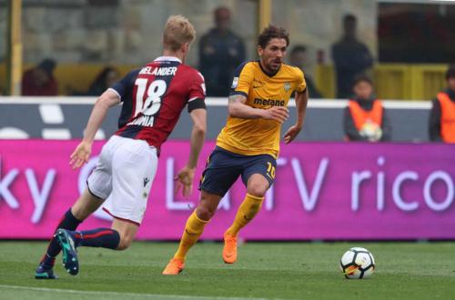BOLOGNA-VERONA 15-04-2018 ALESSIO CERCI. SILPRESS/ALBERTO MARIANI
