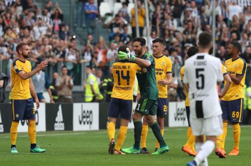 Torino19-05 -2018- Juventus - Hellas Verona  campionato serie; a tim 2017-2018.Alberto mariani - silpress