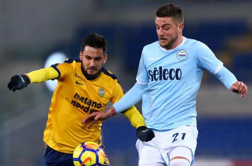 LAZIO-VERONA 19-02-2018 MILINKOVIC SAVIC BOLDOR SILPRESS