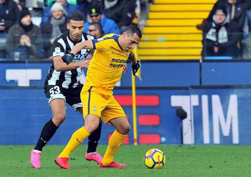 UDINESE-VERONA 23-12-2017 ORESTES ROMULO E  ALI ADNAN SILPRESS