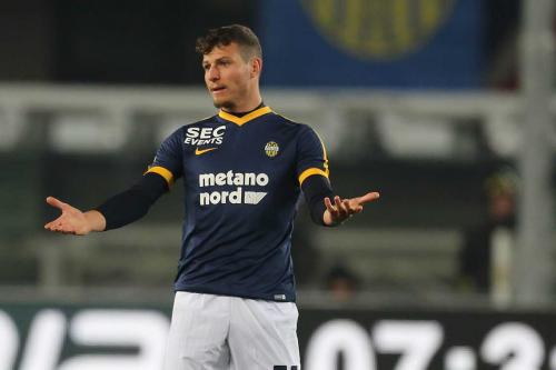 HELLAS  VERONA  /  BOLOGNA  20 -11- 2017 CAMPIONATO SERIE A TIM 2017 -18 SILVER PRESS  PH ALBERTO MARIANI . NELLA FOTO - MARCEL BUCHEL