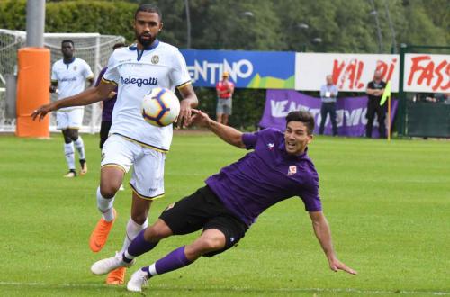 Amichevole Fiorentina-Verona, Giovanni Simeone e Souprayen