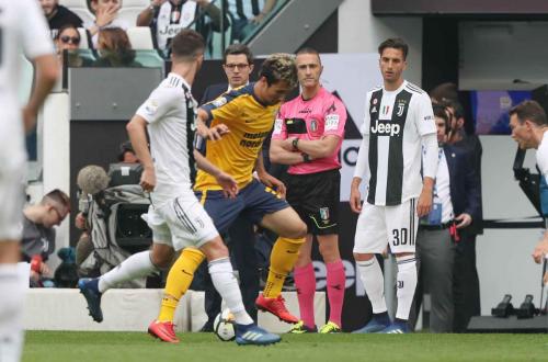 Torino19-05 -2018- Juventus - Hellas Verona  campionato serie; a tim 2017-2018.Alberto mariani - silpress