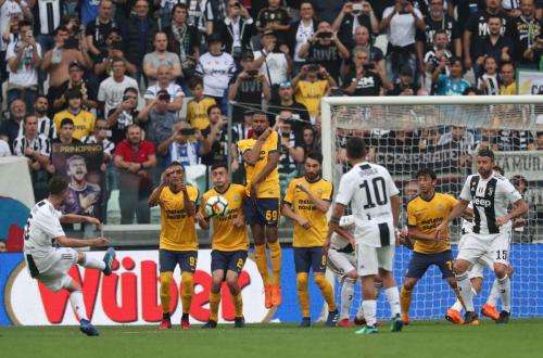 Torino19-05 -2018- Juventus - Hellas Verona  campionato serie; a tim 2017-2018.Alberto mariani - silpress