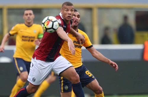 BOLOGNA-VERONA 15-04-2018  DE MAIO FARES. ALBERTO MARIANI/SILPRESS