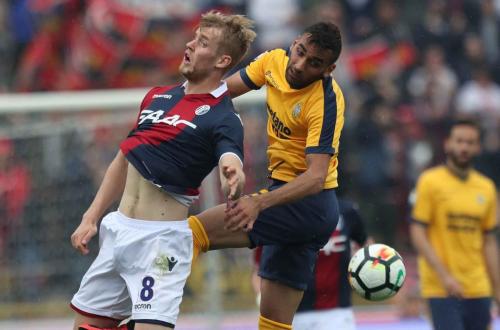 BOLOGNA-VERONA 15-04-2018 MOHAMED FARES. ALBERTO MARIANI/SILPRESS