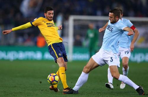 LAZIO-VERONA 19-02-2018 VALOTI E DE VRIJ. SILPRESS