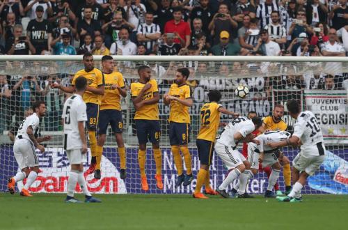 Torino19-05 -2018- Juventus - Hellas Verona  campionato serie; a tim 2017-2018.Alberto mariani - silpress