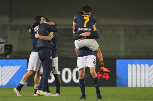 10-03-2018   HELLAS VERONA  -  CHIEVO VERONA CAMPIONATO SERIE A TIM  2017-18  SILPRESS PH ALBERTO MARIANI .