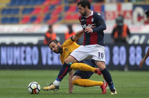 BOLOGNA-VERONA 15-04-2018  DESTRO VUKOVIC MARIANI/SILPRESS