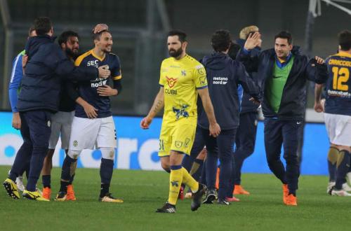 10-03-2018   HELLAS VERONA  -  CHIEVO VERONA CAMPIONATO SERIE A TIM  2017-18  SILPRESS PH ALBERTO MARIANI .