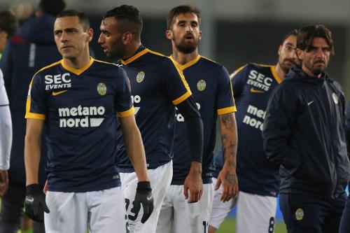 HELLAS  VERONA  /  BOLOGNA  20 -11- 2017 CAMPIONATO SERIE A TIM 2017 -18 SILVER PRESS  PH ALBERTO MARIANI . NELLA FOTO - DELUSIONE