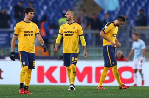 LAZIO-VERONA 19-02-2018 DELUSIONE DI MATOS E CALVANO. SILPRESS
